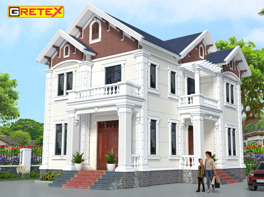 Dự án thực hiện bởi sơn Gretex