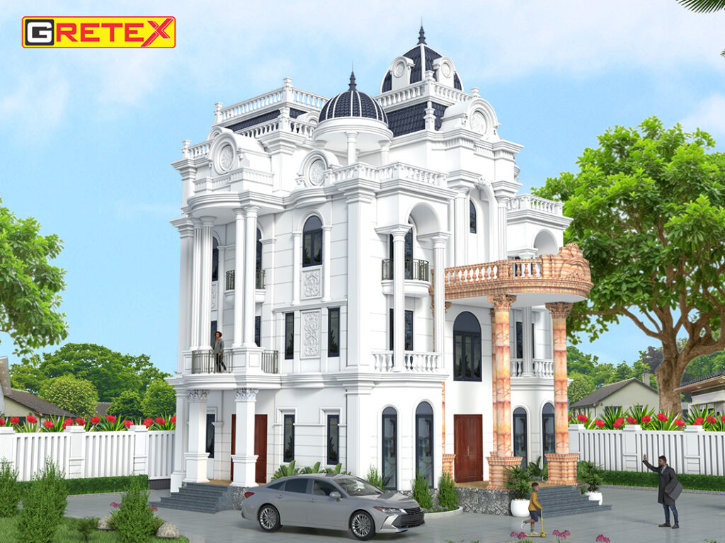 Dự án thực hiện bởi sơn Gretex